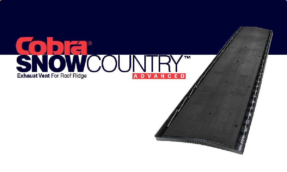 GAF Snow country ridge vent 