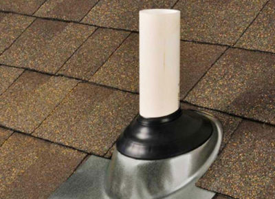 Attic power vent with thermostat